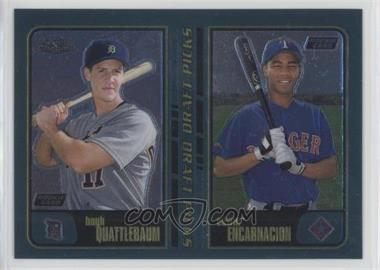 2001 Topps Chrome - [Base] #616 - Hugh Quattlebaum, Edwin Encarnacion