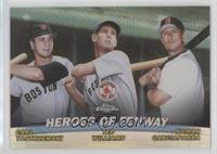 Carl Yastrzemski, Ted Williams, Nomar Garciaparra