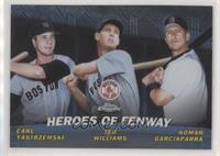 Carl Yastrzemski, Ted Williams, Nomar Garciaparra