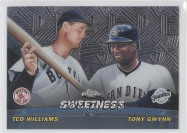 2001 Topps Chrome - Combos #TC15 - Ted Williams, Tony Gwynn