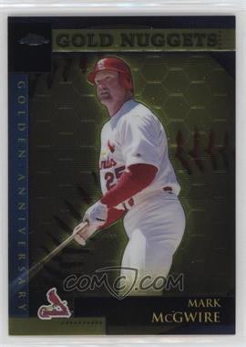 2001 Topps Chrome - Golden Anniversary #GA13 - Mark McGwire