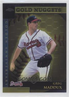 2001 Topps Chrome - Golden Anniversary #GA15 - Greg Maddux