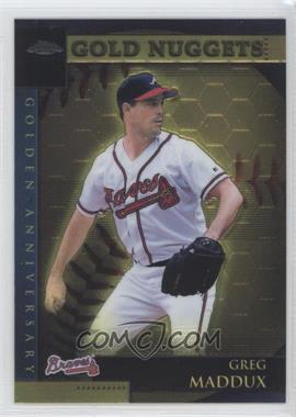 2001 Topps Chrome - Golden Anniversary #GA15 - Greg Maddux