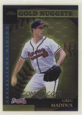 2001 Topps Chrome - Golden Anniversary #GA15 - Greg Maddux