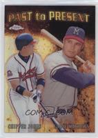 Chipper Jones, Eddie Mathews