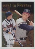 Chipper Jones, Eddie Mathews