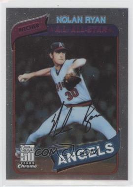 2001 Topps Chrome - Through the Years Reprints #39 - Nolan Ryan