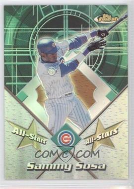 2001 Topps Finest - All-Stars - Refractor #FAS6 - Sammy Sosa