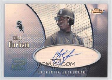 2001 Topps Finest - Authentic Autograph #FA-CD - Chad Durham
