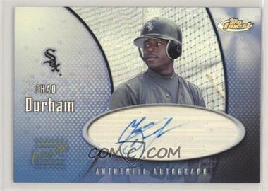 2001 Topps Finest - Authentic Autograph #FA-CD - Chad Durham