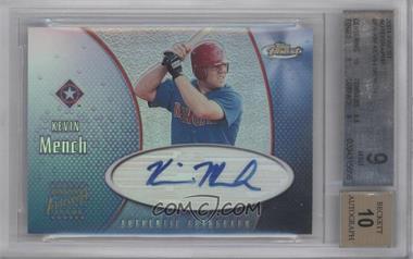 2001 Topps Finest - Authentic Autograph #FA-KM - Kevin Mench [BGS 9 MINT]