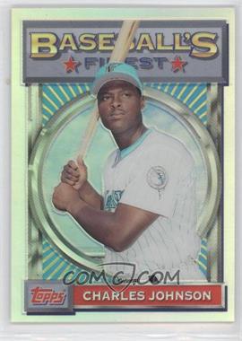 2001 Topps Finest - Origins - Refractor #FO13 - Charles Johnson