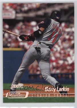 2001 Topps Fusion - [Base] #15 - Barry Larkin