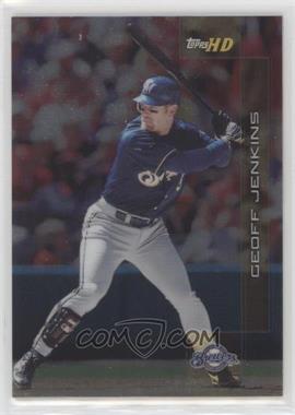 2001 Topps HD - [Base] - Platinum #81 - Geoff Jenkins /199