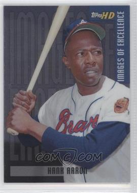 2001 Topps HD - Images of Excellence - Platinum #IE4 - Hank Aaron