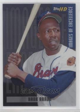 2001 Topps HD - Images of Excellence - Platinum #IE4 - Hank Aaron