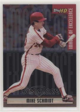 2001 Topps HD - Images of Excellence - Platinum #IE6 - Mike Schmidt