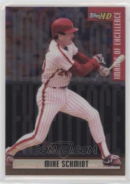 2001 Topps HD - Images of Excellence - Platinum #IE6 - Mike Schmidt