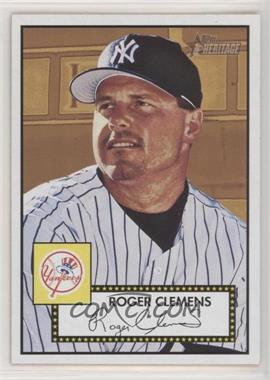 2001 Topps Heritage - [Base] - Black Back #48 - Roger Clemens