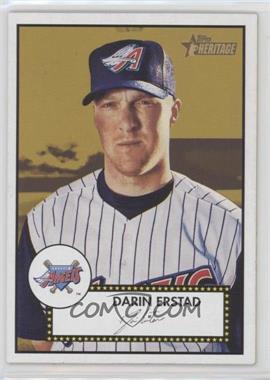 2001 Topps Heritage - [Base] - Black Back #58 - Darin Erstad