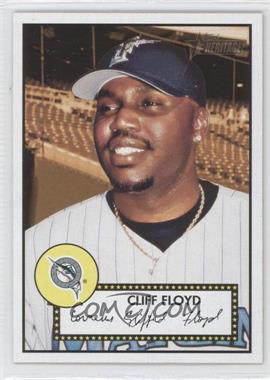 2001 Topps Heritage - [Base] - Black Back #66 - Cliff Floyd