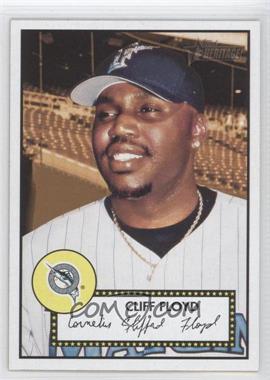 2001 Topps Heritage - [Base] - Black Back #66 - Cliff Floyd