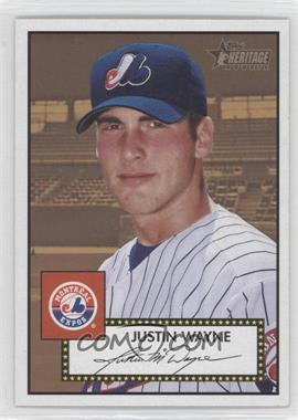 2001 Topps Heritage - [Base] #266 - Justin Wayne
