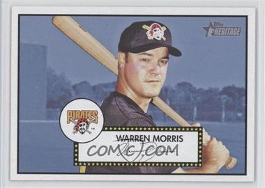 2001 Topps Heritage - [Base] #407 - Warren Morris