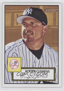 2001 Topps Heritage - [Base] #48 - Roger Clemens