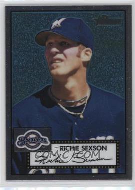 2001 Topps Heritage - Chrome #CP17 - Richie Sexson /552