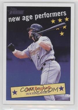 2001 Topps Heritage - New Age Performers #NAP11 - Jeff Bagwell