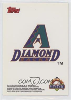 2001 Topps Opening Day - Team Stickers #_ARDI - Arizona Diamondbacks Team