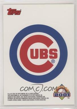 2001 Topps Opening Day - Team Stickers #_CHCU - Chicago Cubs Team
