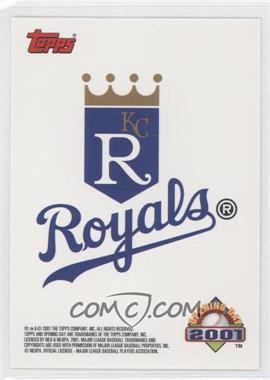 2001 Topps Opening Day - Team Stickers #KACR - Kansas City Royals (KC Royals) Team