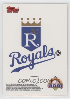 2001 Topps Opening Day - Team Stickers #KACR - Kansas City Royals (KC Royals) Team