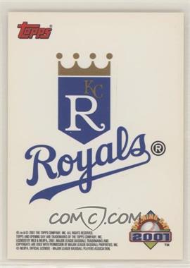 2001 Topps Opening Day - Team Stickers #KACR - Kansas City Royals (KC Royals) Team