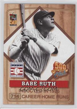 2001 Topps Post 500 Home Run Club - Food Issue [Base] #1 - Babe Ruth