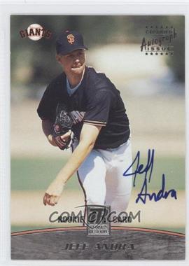 2001 Topps Reserve - Autographs #TRA-14 - Jeff Andra