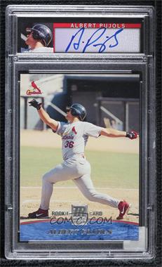 2001 Topps Reserve - [Base] - Graded Autographed Rookie #103 - Albert Pujols /1500 [PSA 8 NM‑MT]