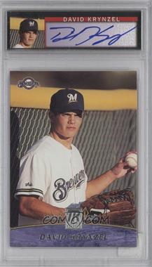 2001 Topps Reserve - [Base] - Graded Autographed Rookie #129 - Dave Krynzel /1500 [PSA 8 NM‑MT]