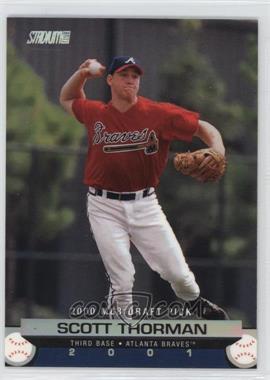 2001 Topps Stadium Club - [Base] #159 - Scott Thorman