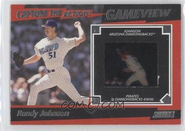 2001 Topps Stadium Club - Capture the Action Game View #CAGV11 - Randy Johnson /100