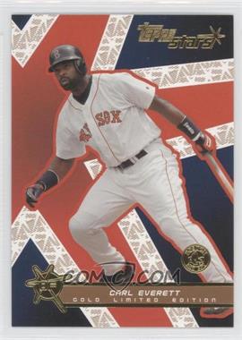 2001 Topps Stars - [Base] - Gold #61 - Carl Everett /499