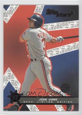 2001 Topps Stars - [Base] - Onyx #13 - Jose Vidro /99