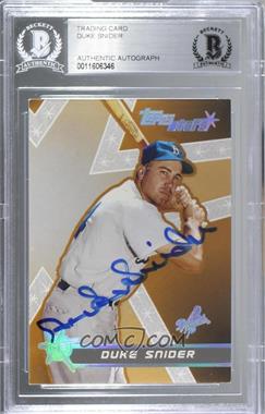 2001 Topps Stars - [Base] #146 - Duke Snider [BAS BGS Authentic]