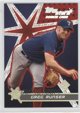 2001 Topps Stars - [Base] #182 - Greg Runser