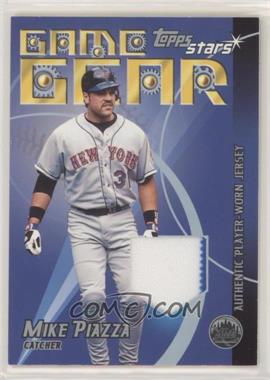 2001 Topps Stars - Game Gear - Jerseys #TSR-MP - Mike Piazza