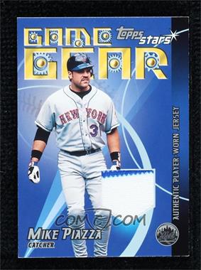 2001 Topps Stars - Game Gear - Jerseys #TSR-MP - Mike Piazza