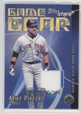 2001 Topps Stars - Game Gear - Jerseys #TSR-MP - Mike Piazza