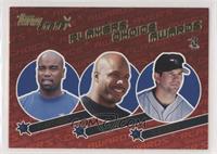 Carlos Delgado, Barry Bonds, Todd Helton